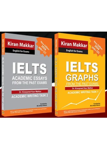 Makkar IELTS Writing Task 1 and 2 by Dr. Kiranpreet Kaur Makkar (Author), Md Ashiqur Rahaman (Translator)
