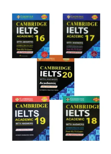 Cambridge IELTS 16–20 Academic Books with Answers
