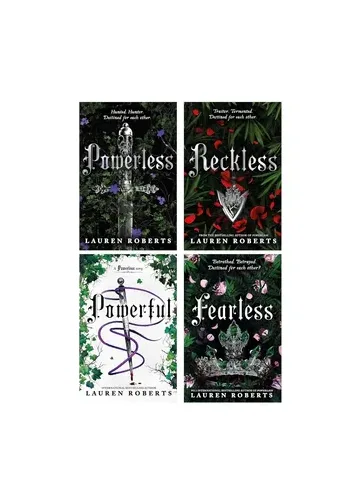Powerless Trilogy & Powerful (4 Books Set) by Lauren Roberts