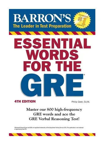 Essential Words for the GRE – Barron's Test Prep