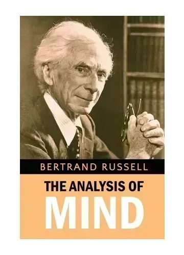 The Analysis of Mind by Bertrand Russell