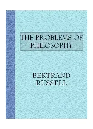 The Problems of Philosophy by Bertrand Russell