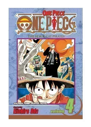 One Piece Vol. 4: The Black Cat Pirates by Eiichiro Oda
