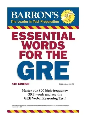 Essential Words for the GRE – Barron's Test Prep