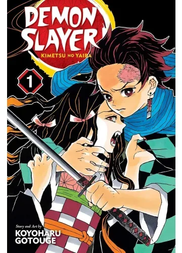 Demon Slayer Manga Vol 1 (Kimetsu no Yaiba) - Koyoharu Gotouge
