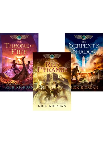 The Kane Chronicles (3 book series) by Rick Riordan