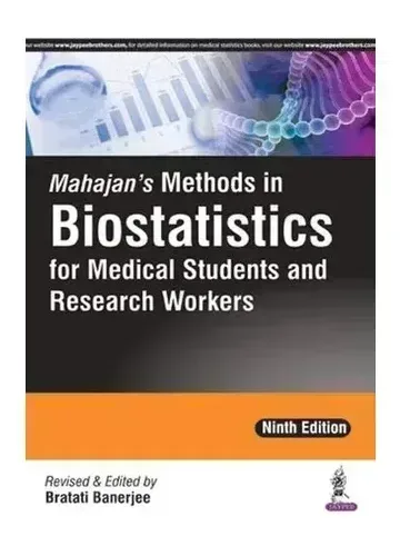 Mahajan's Methods in Biostatistics for Medical Students and Research Workers
