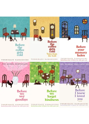 Before the Coffee Gets Cold (6 Books Set) by Toshikazu Kawaguchi