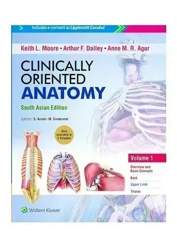 Clinically Oriented Anatomy (Volume: 1, 2, 3) by Keith L. Moore, Arthur F. Dalley , Anne M. R. Agur