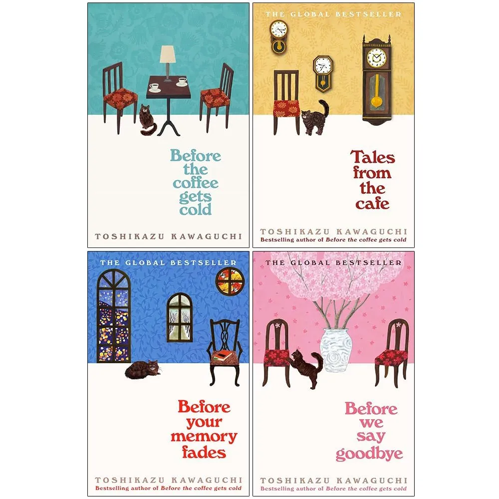 Before The Coffee Gets Cold Series 4 Books Collection Set By Toshikazu Kawaguchi
