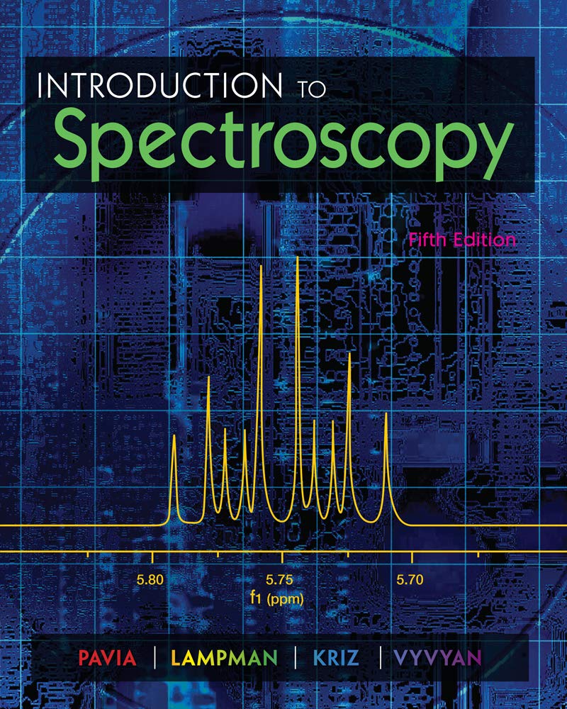 Introduction to Spectroscopy by Donald L. Pavia