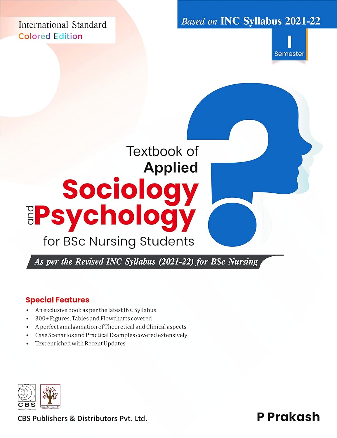 Textbook of Applied Sociology and Psychology for BSc Nursing Students by P Prakash