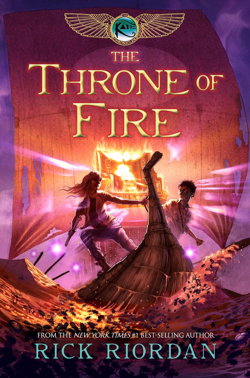 The Throne of Fire (The Kane Chronicles, #2) by Rick Riordan