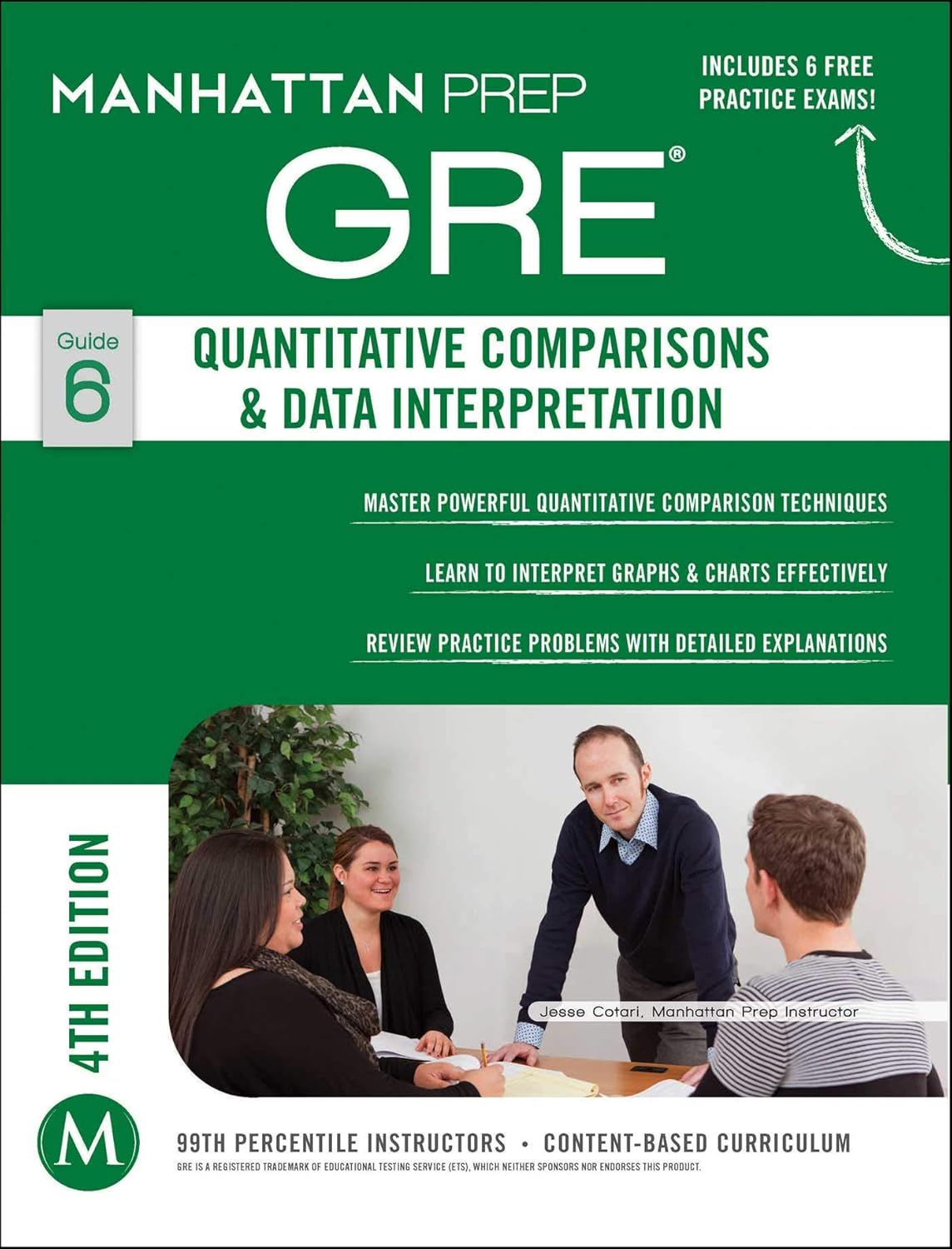 GRE Quantitative Comparisons & Data Interpretation by Manhattan Prep Publishing