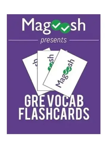 Magoosh Presents GRE Vocab Flashcards