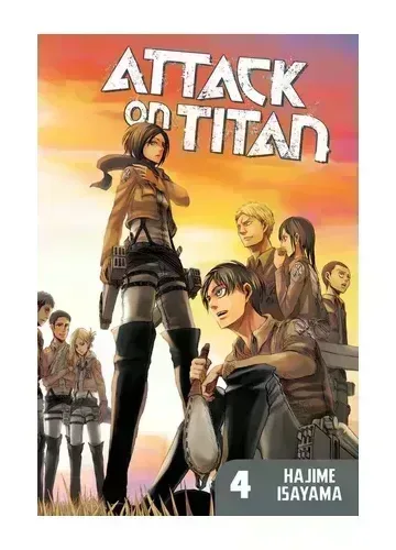 Attack on Titan Vol. 4 by Hajime Isayama