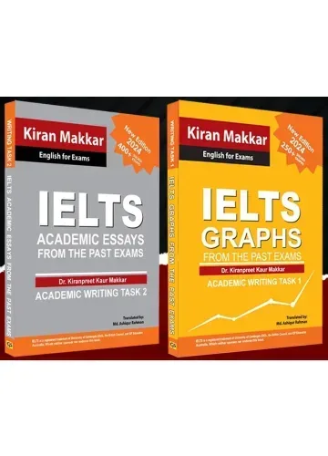 Makkar IELTS Writing Task 1 and 2 by Dr. Kiranpreet Kaur Makkar (Author), Md Ashiqur Rahaman (Translator)