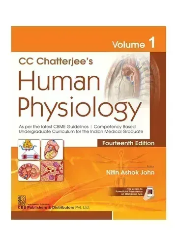C.C. Chatterjee's Human Physiology (Vol. I & II) by Nitin Ashok John