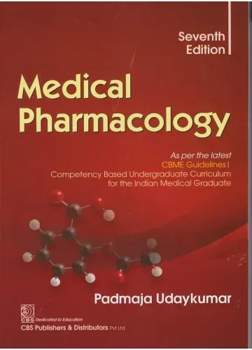 Medical Pharmacology by Padmaja Udaykumar
