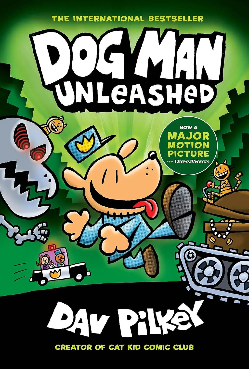 Dog Man Unleashed (Dog Man #2) by Dav Pilkey