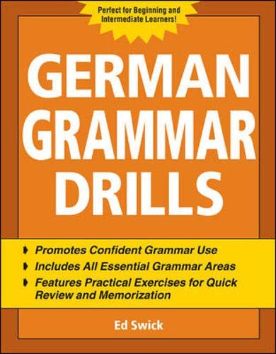 German Grammar Drills by Ed Swick
