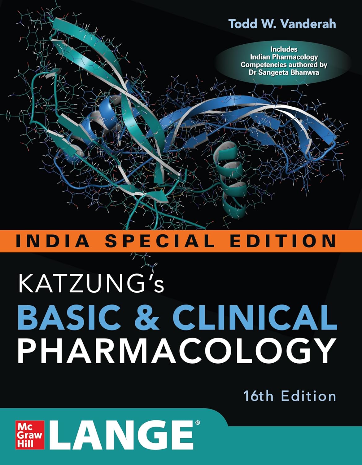 Katzung's Basic & Clinical Pharmacology by Todd W. Vanderah
