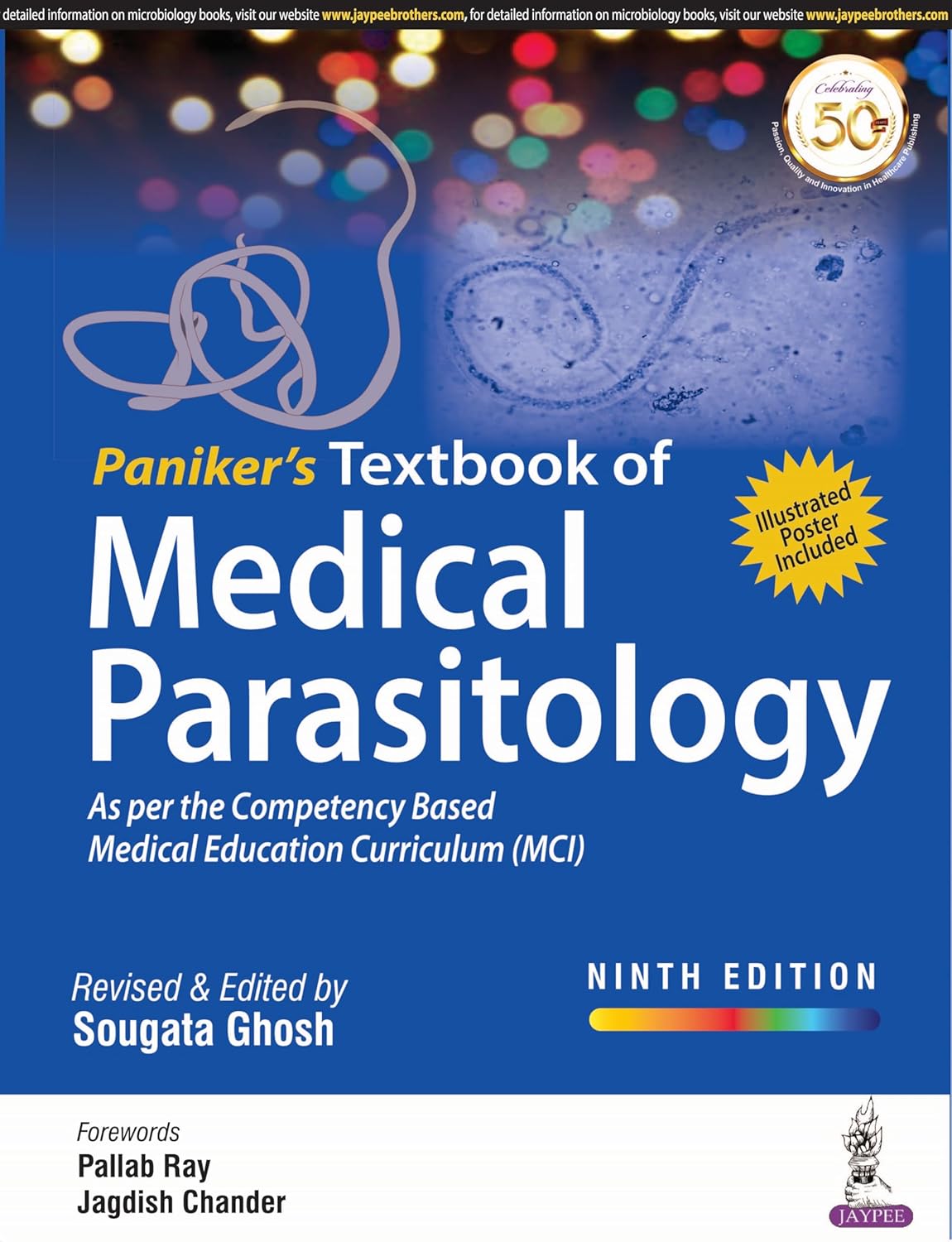 Paniker’s Textbook of Medical Parasitology by Sougata Ghosh