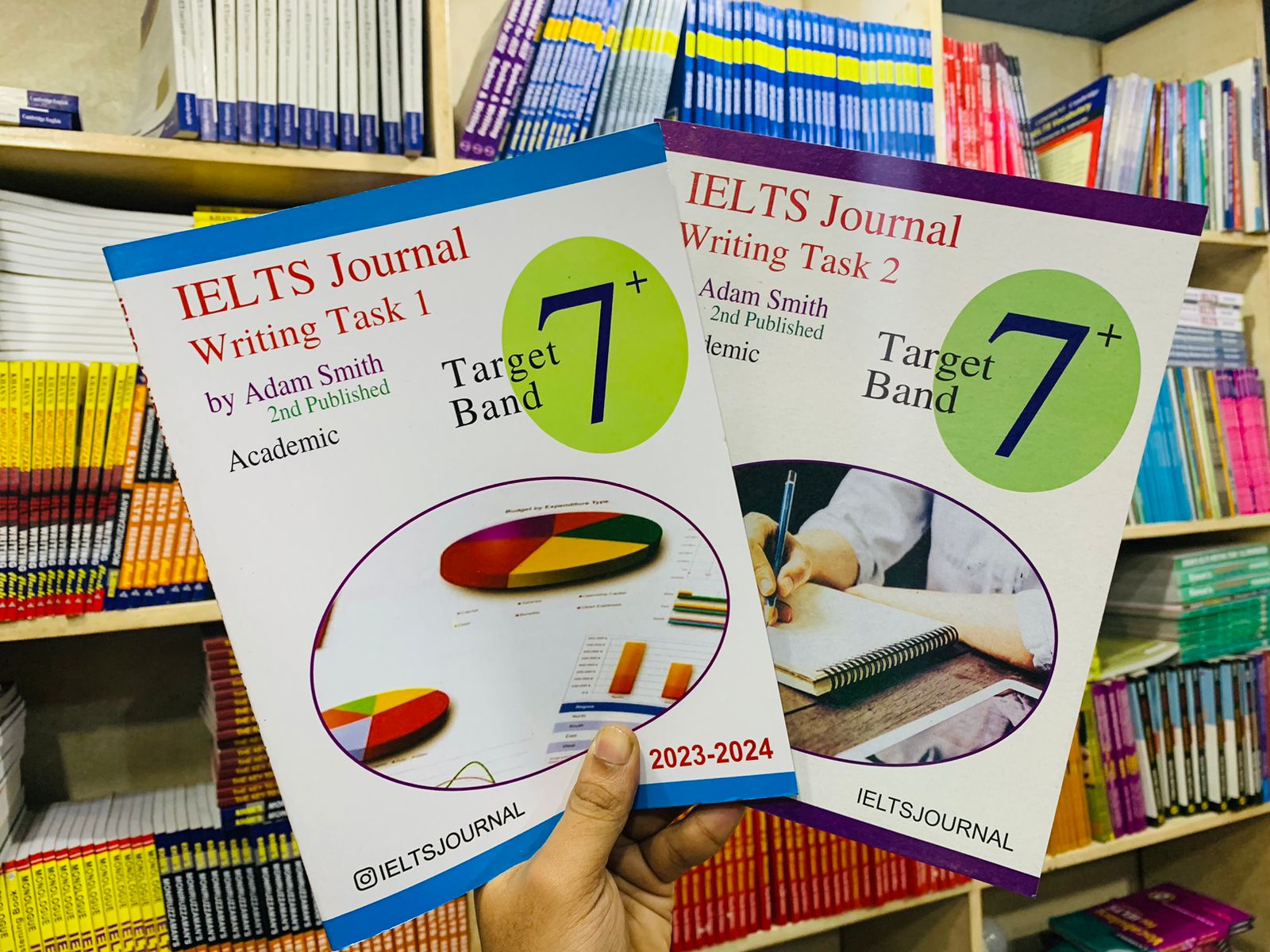 IELTS Journal Writing Task 1 and 2 by Adam Smith